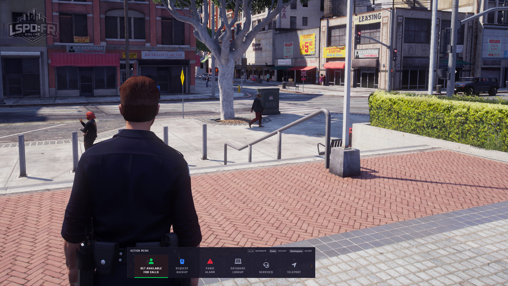 The Action Menu